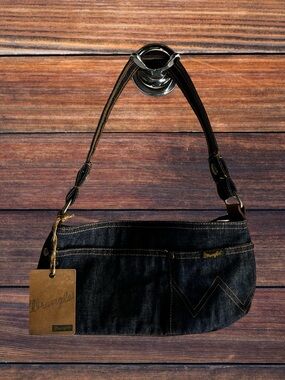 NWT Wrangler Dark Blue Denim Purse